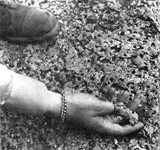 Trinitite crust